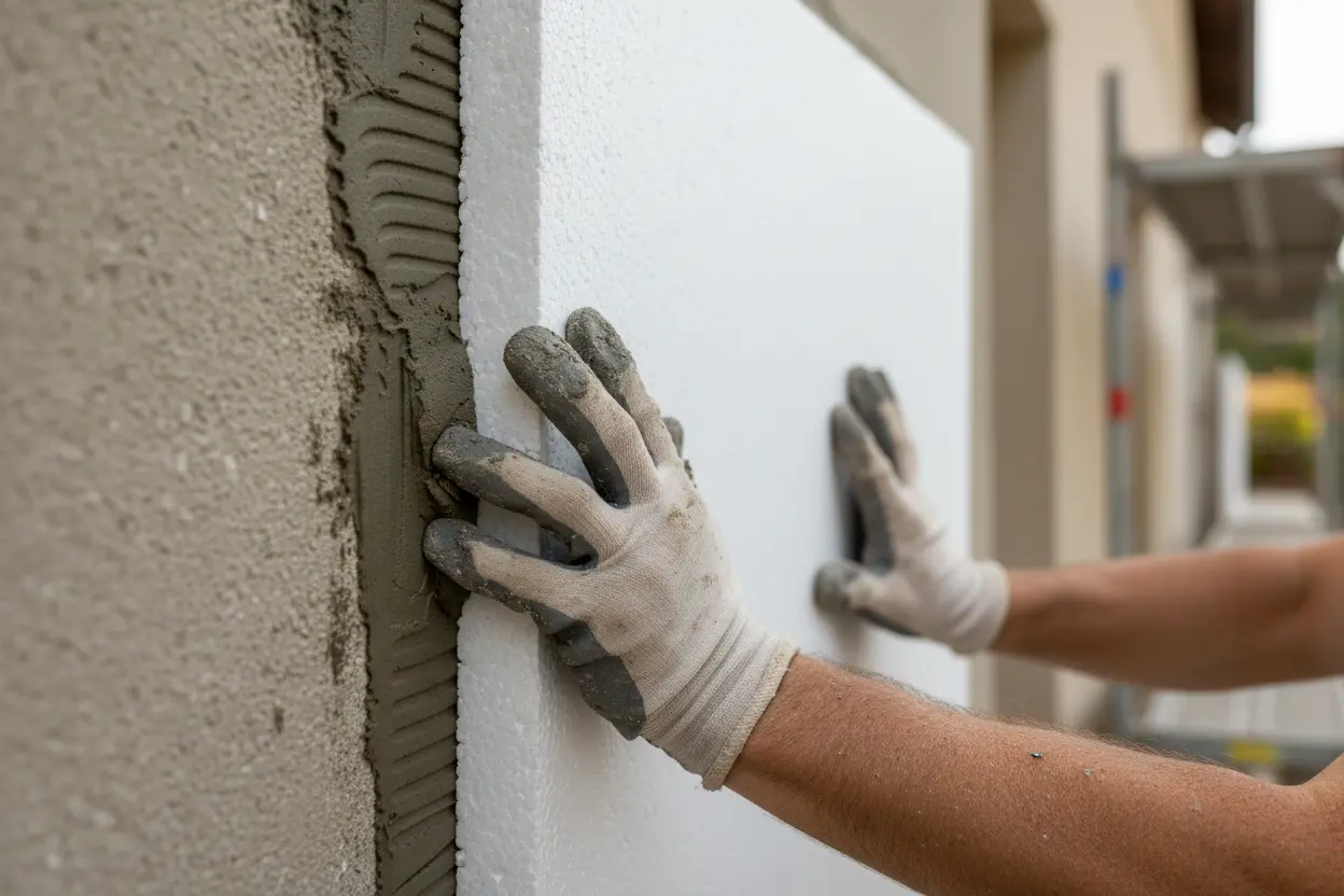 Isolation des murs par l'extérieur (ITE) à Arles par un artisan RGE